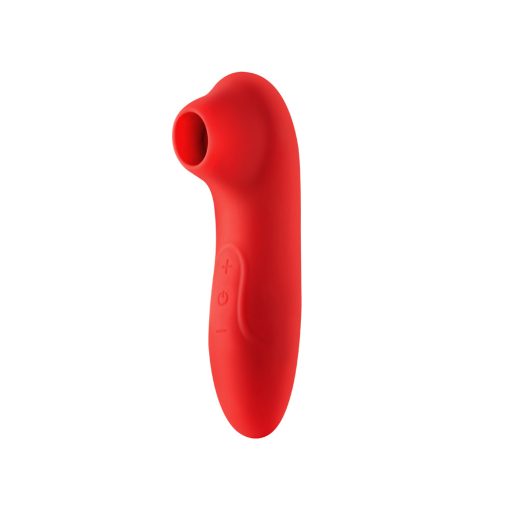 Luv Inc Cs19 Pulsing Clitoral Stimulator Rechargeable Silicone Red - Image 2