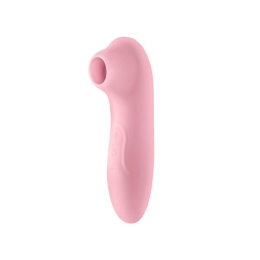 Luv Inc Cs19 Pulsing Clitoral Stimulator Rechargeable Silicone Light Pink - Image 2