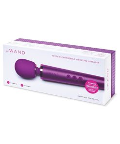 Le Wand Petite Rechargeable Massager Dark Cherry