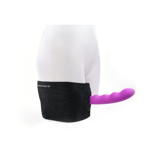 Sportsheets Ultra Thigh Strap-On Harness Black - Image 3