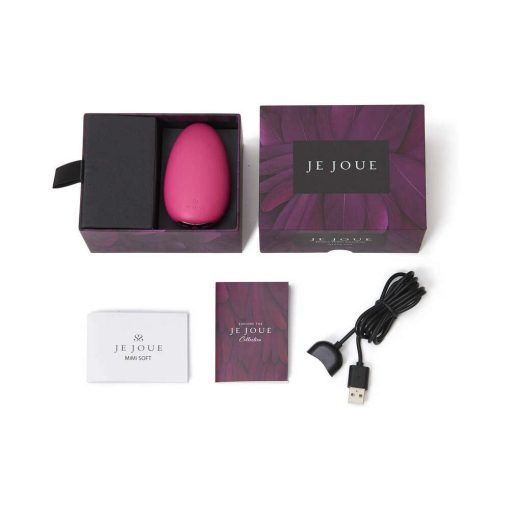 Je Joue Mimi Soft Rechargeable Silicone Clitoral Vibrator Fuchsia - Image 2