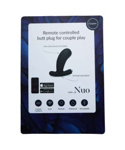 Je Joue Nuo V.2 App-Compatible Anal Plug Black