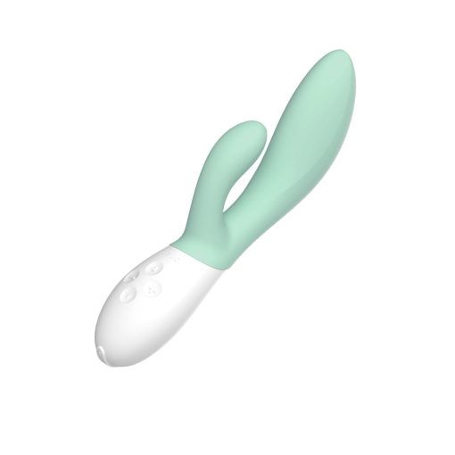 Lelo Ina 3 Rechargeable Dual Stimulator Seaweed - Image 3