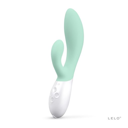 Lelo Ina 3 Rechargeable Dual Stimulator Seaweed - Image 8