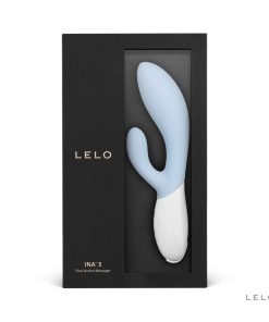 Lelo Ina 3 Rechargeable Dual Stimulator Seafoam