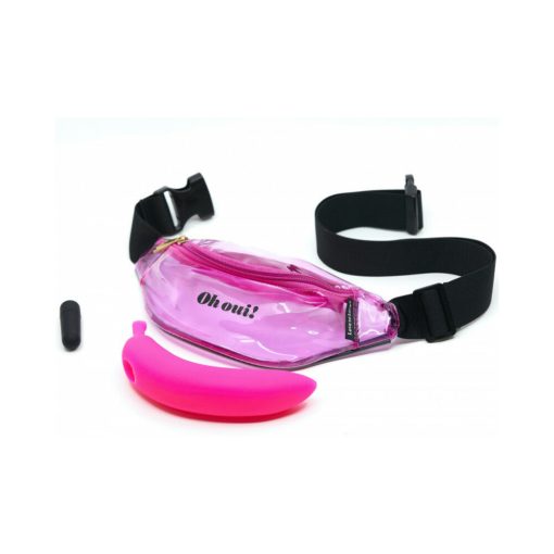 Love To Love Oh Oui Silicone Banana Vibrator Pink - Image 11