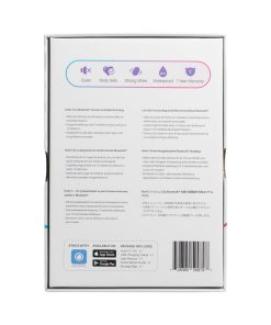 Lovense Hush 2 Bluetooth Remote-Controlled Vibrating Butt Plug Xs 1 In.