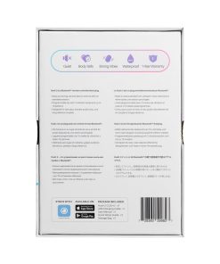 Lovense Hush 2 Bluetooth Remote-Controlled Vibrating Butt Plug L 2.25 In.