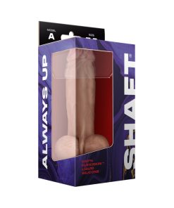 Shaft Model A: 7.5 In. Dual Density Silicone Dildo With Balls Pine