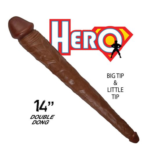 Hero Double Dong 14 In. Brown - Image 4