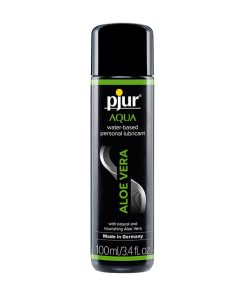 Pjur Aqua Aloe Vera Water-Based Personal Lubricant 3.4 Oz.