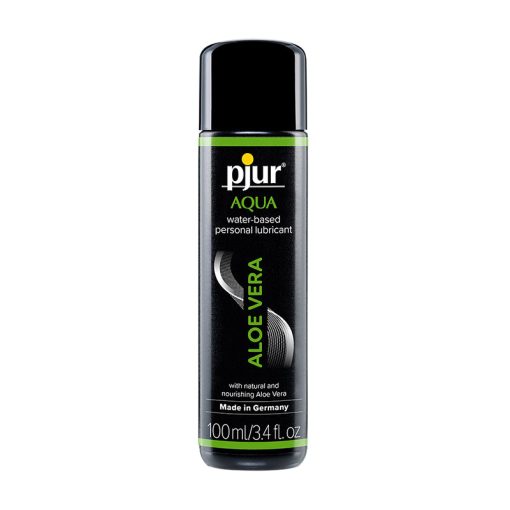 Pjur Aqua Aloe Vera Water-Based Personal Lubricant 3.4 Oz.