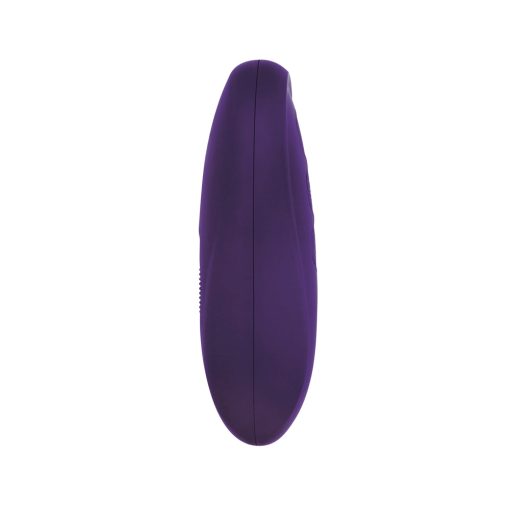 Evolved 2 Become 1 Rechargeable Remote-Controlled Silicone Strapless Strap-On With Suction Purple - Image 4