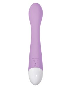 Evolved Pleasing Petal Rechargeable Silicone Flicking Dual Stimulator Light Purple