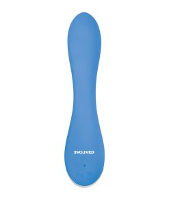 Evolved Blue Crush Rechargeable Silicone G-Spot Vibrator Blue