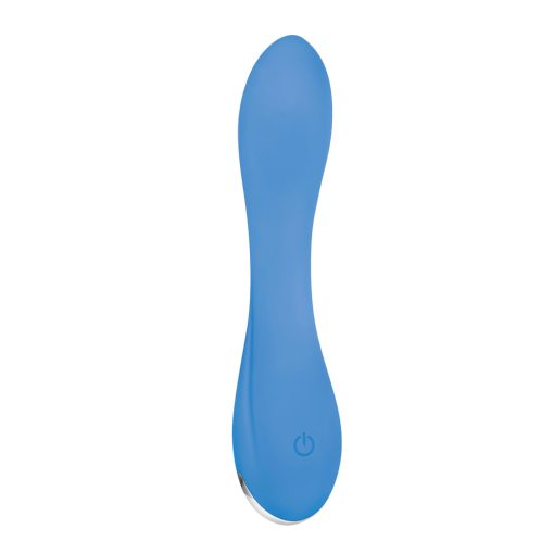 Evolved Blue Crush Rechargeable Silicone G-Spot Vibrator Blue - Image 4