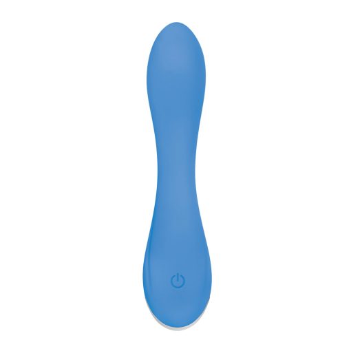 Evolved Blue Crush Rechargeable Silicone G-Spot Vibrator Blue - Image 5