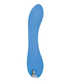 Evolved Blue Crush Rechargeable Silicone G-Spot Vibrator Blue