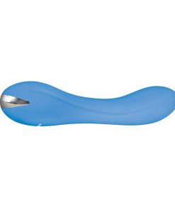 Evolved Blue Crush Rechargeable Silicone G-Spot Vibrator Blue