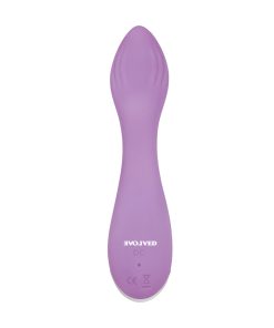 Evolved Lilac G Rechargeable Silicone G-Spot Vibrator Purple
