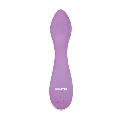 Evolved Lilac G Rechargeable Silicone G-Spot Vibrator Purple - Image 3