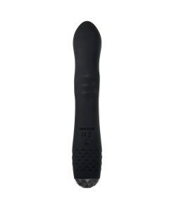 Evolved Bodacious Bunny Rechargeable Silicone Rabbit Vibrator Black