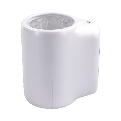 Playboy Spin Doctor Rechargeable Spinning Stroker Tpe Sleeve White - Image 3