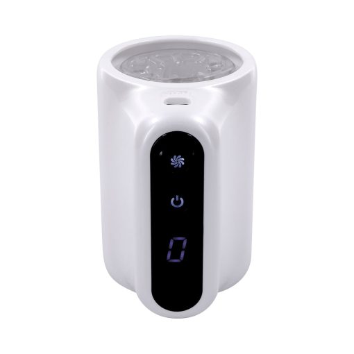 Playboy Spin Doctor Rechargeable Spinning Stroker Tpe Sleeve White - Image 4