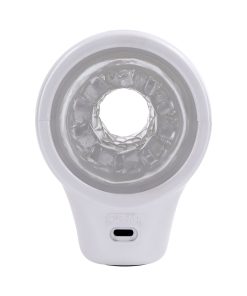 Playboy Spin Doctor Rechargeable Spinning Stroker Tpe Sleeve White