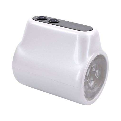 Playboy Spin Doctor Rechargeable Spinning Stroker Tpe Sleeve White - Image 7