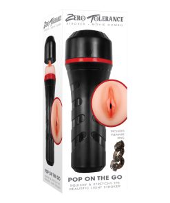 Zero Tolerance Pop On The Go Realistic Vagina Stroker Beige