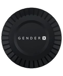 Gender X Message In A Bottle Rechargeable Thrusting Spinning Stroker With Suction Cup Base Black