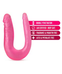 B Yours Sweet Double Dildo 12.5 In. Pink