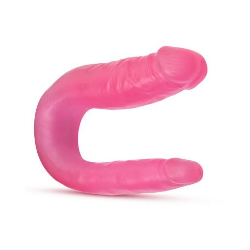 B Yours Sweet Double Dildo 12.5 In. Pink - Image 4