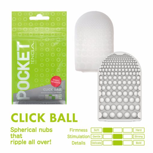 Tenga Pocket Masturbator Sleeve Click Ball - Image 3
