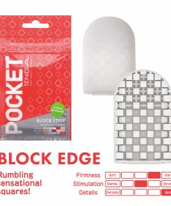 Tenga Pocket Masturbator Sleeve Block Edge