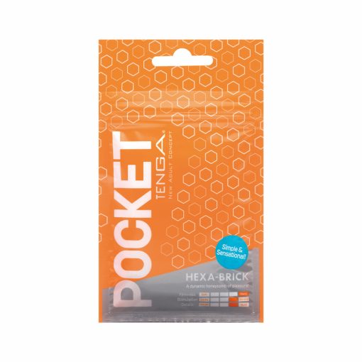 Tenga Pocket Masturbator Sleeve Hexa Brick - Image 2