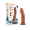 Dr. Skin Glide Realistic 8 In. Self-Lubricating Dildo Tan