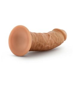 Dr. Skin Glide Realistic 8 In. Self-Lubricating Dildo Tan