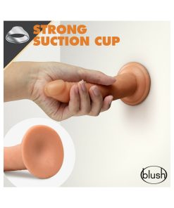 Dr. Skin Glide Realistic 7.5 In. Self-Lubricating Dildo Tan