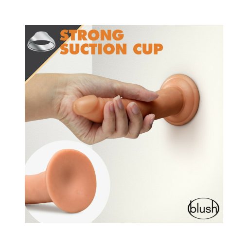 Dr. Skin Glide Realistic 7.5 In. Self-Lubricating Dildo Tan - Image 5