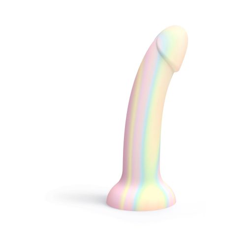 Love To Love Dildolls Fantasia Glow-In-The-Dark 7 In. Silicone Dildo Pastels - Image 2