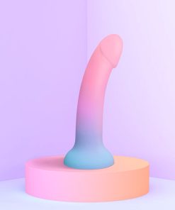 Love To Love Dildolls Utopia 7 In. Silicone Dildo Gradient Pastels