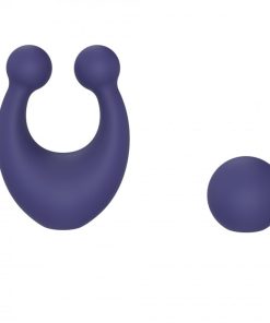 Love To Love O Mega Silicone Multi-Function Vibrator And Clitoral Stimulator Midnight Indigo