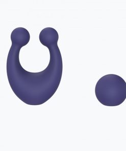 Love To Love O Mega Silicone Multi-Function Vibrator And Clitoral Stimulator Midnight Indigo