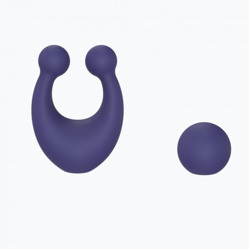Love To Love O Mega Silicone Multi-Function Vibrator And Clitoral Stimulator Midnight Indigo - Image 9