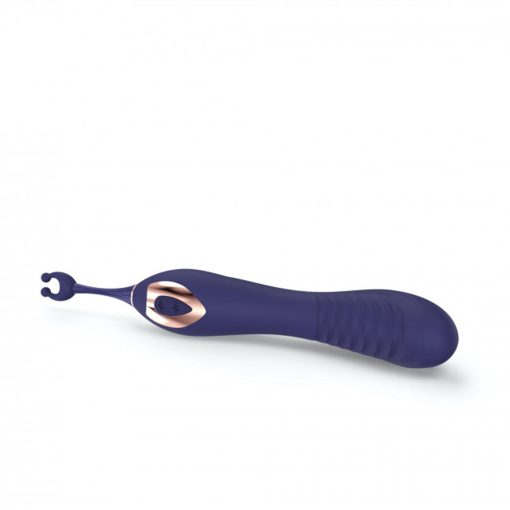 Love To Love O Mega Silicone Multi-Function Vibrator And Clitoral Stimulator Midnight Indigo - Image 10