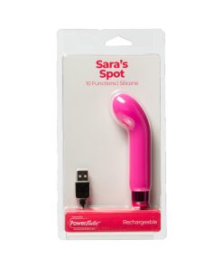 Sara'S Spot Rechargeable Bullet With Removable G-Spot Sleeve Pink