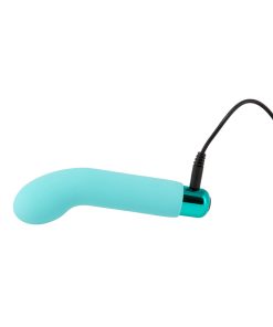 Sara'S Spot Rechargeable Bullet With Removable G-Spot Sleeve Teal