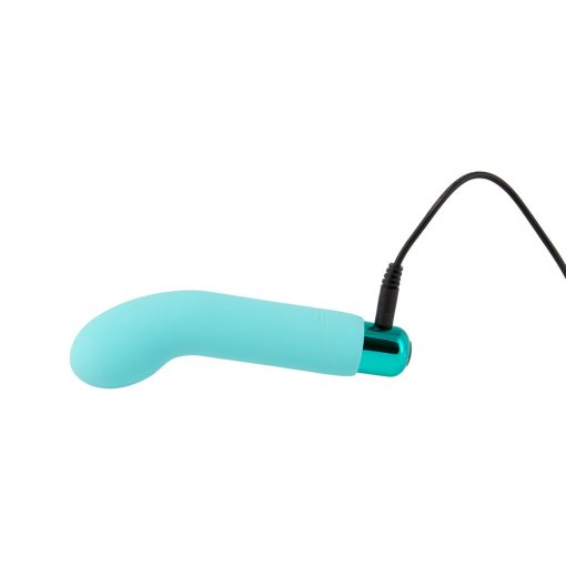 Sara'S Spot Rechargeable Bullet With Removable G-Spot Sleeve Teal - Image 5